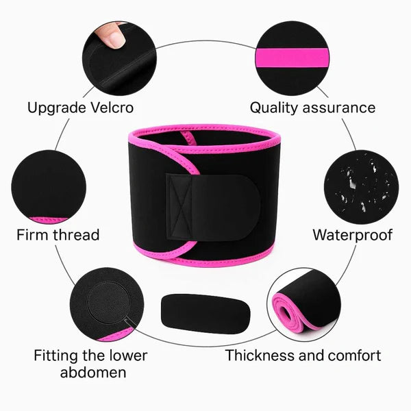 Adjustable Belly Fat Trimmer Belt