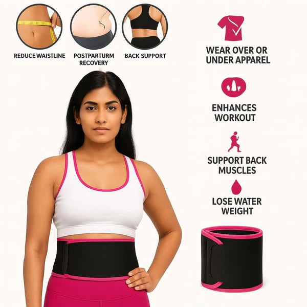 Adjustable Belly Fat Trimmer Belt