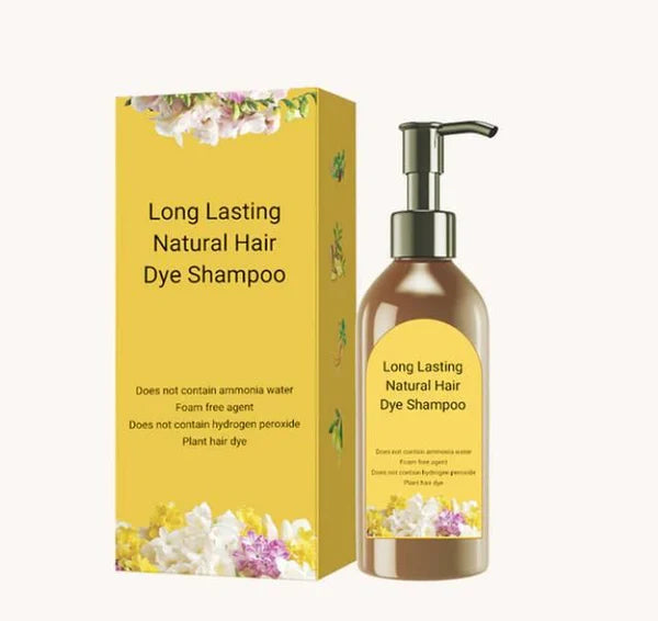 Japanese Long Lasting Natural Hair Dye Shampoo (Buy 1 Get 1 Free)